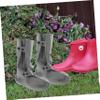 JECOMPRIS Rain Shoe Cover Boot Protector 42/43 Size Waterproof Rain Boot Cover for Men Women and Comfortable view 3