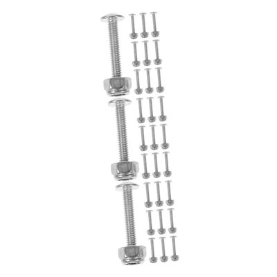 ifundom 45pcs Foosball Table Fasteners Screws and Nuts for Enhanced Stability for Competitive Play and Foosball Machine Maintenance