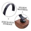 BESTYASH 5pcs Wrist Watch Display Stand Stylish Walnut Storage Holder for Organizing Multifunctional Lining for Watch Organizer for Enthusiasts view 3