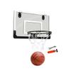 FAVOMOTO Mini Door Hanging Basketball Board Transparent No Punching Design for Home Office Use Compact Indoor Basketball Plate for Easy Installation and Fun Play view 1