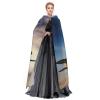YKJJFVZ World War 2 Aircraft Airplane Print Rogue Cosplay Adult Halloween Witch Hooded Cloak Cape Unisex Costume For Horror Parties Masquerade view 3