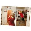 FAVOMOTO 1pc Mini Basketball Board for Door Hanging Backboard Easy to Assemble Space-Saving Indoor Basketball for Home and Office Use view 1