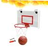 FAVOMOTO 1pc Mini Basketball Board for Door Hanging Backboard Easy to Assemble Space-Saving Indoor Basketball for Home and Office Use view 2