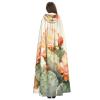 YKJJFVZ Watercolour Cactus2 Print Rogue Cosplay Adult Halloween Witch Hooded Cloak Cape Unisex Costume For Horror Parties Masquerade view 4