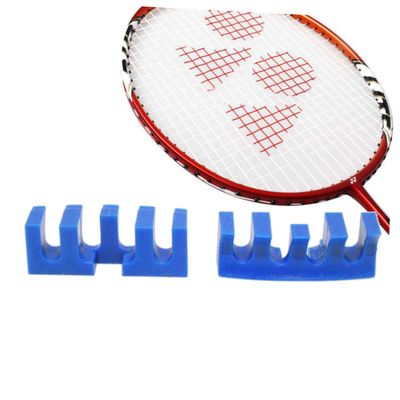 BCOATH 2pcs Badminton Racket Stringing Pressure Reducer Tool High Tension Load Spreader Adapter Essential Accessory for Threading Machines Blue