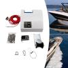 Lzerahera Electric Anchor Winch for Boat 12-Volt DcElectric Boat Anchor Winch with Remote Control Anchors Up to 25 Lb98.43-Feet of Anchor RopeWhite (for Boats with 25lbs Boat Anchor) view 4