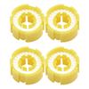BRIGHTFUFU 4 Pcs Inflatable Life Vest Bobbin Replacement Kit, Automatic Trigger Device for Emergency Inflation, Accessories for Water Sports view 1