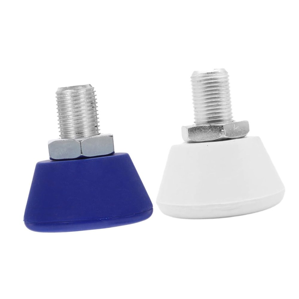 Anneome 2pcs Roller Skates Toe Stops Brake Stoppers Lightweight and Jam Plugs for Roller Skating Includes Bolts for Skating Enthusiasts