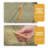 GOOHOCHY 16pcs Tent Rope Adjusters Lightweight Wear-Resistant Camping Fasteners for Outdoor Use for Tarp and Sky Curtain Setup view 3