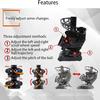Baseball Pitching Machine Baseball Hitting Practice Machine Various Curves Baseball Thrower Great for Batting and Fielding Practice of Low Level view 4