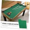 Anneome Dual-Sided Pool Table Cloth Durable Billiard Table Cover Green and Black Felt Essential Billiard Accessory for Players and Game Rooms view 4