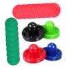 Anneome Air Hockey Pucks and Pusher Accessories Durable Replacement for Game Tables Includes Felt Pads and Red Balls Family Game Rooms view 1