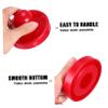 Anneome Air Hockey Pucks and Pusher Accessories Durable Replacement for Game Tables Includes Felt Pads and Red Balls Family Game Rooms view 4