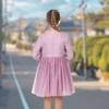 Girls Dress Purple Pearl Pocket Sequin Vintage Elegant Xmas Long Sleeve Size 10 view 4