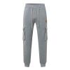 Mens Jogger Sweat Pants Casual Drawstring Loose Fit Comfy Gym Joggers Sweatpants for Men with Pockets view 3