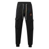 Men's Cargo Sweatpants Drawstring Relaxed Fit Comfy Cargo Joggers Sweat Pants for Mens with Pockets view 3
