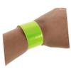 Anneome 10pcs Reflective Straps for Men Safety Wristbands Running Reflective Gear High Visibility Slap Bracelets view 3