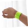 Anneome 10pcs Reflective Straps for Men Safety Wristbands Running Reflective Gear High Visibility Slap Bracelets view 4