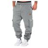 Mens Jogger Sweat Pants Casual Drawstring Loose Fit Comfy Gym Joggers Sweatpants for Men with Pockets view 1