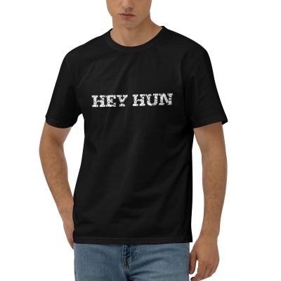 ADWD Graphic Tees Hey Hun T-Shirt Graphic Tees for Women Sarcastic Tshirts(Medium)