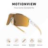 EYEGLAD MOTIONVIEW Sports Sunglasses Outdoor HD High Contrast UV400 Running Baseball Softball Sports Eco-friendly (Desert Titanium) view 3