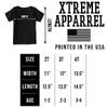 Xtreme Apparrel Black & Red Kid's T-Shirt for Atlanta Football Fans (Black Shirt, YS) view 2