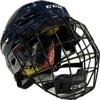 C C M Ice Hockey Helmet-Tacks 720 Combo Helmet-Small-Navy view 2