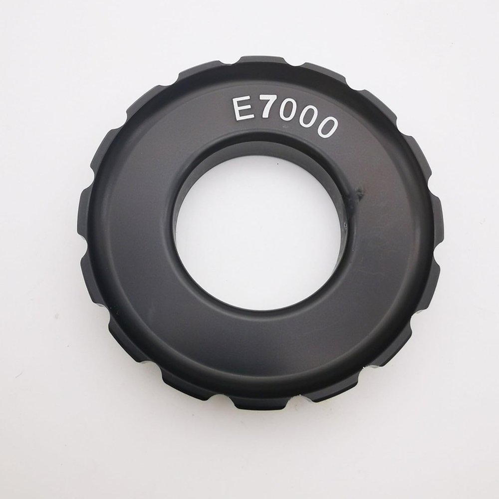Freecycling for Shimano EBAIKE Central Motor DU-E6000 6002 / DU-E7000 / DU-E8000Locking Cap Disc Disc Grab Toothed disc Sprocket Lock Ring (E7000)