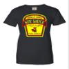 Go All Out XX-Large Black Women Soy Sauce Label Funny Group Halloween Costume T-Shirt view 3