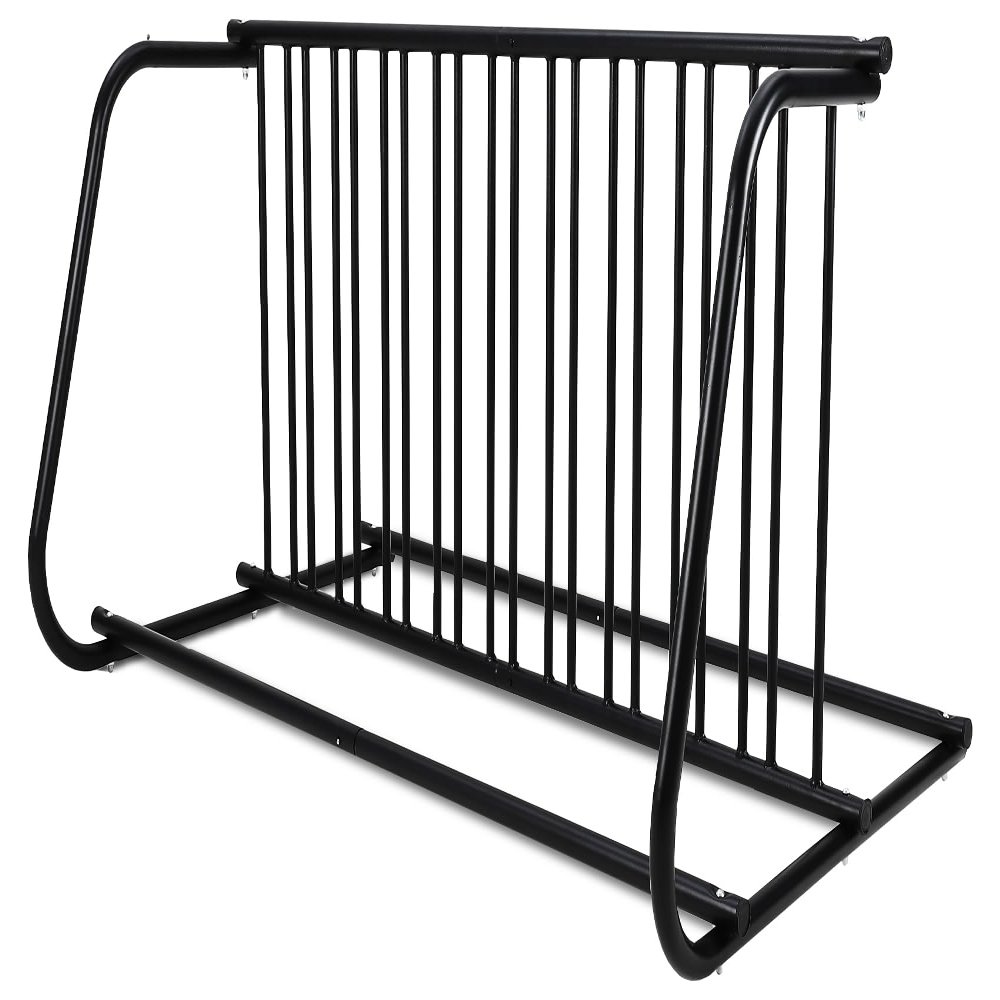 Garvee Commercial Floor Bike Rack Stand, Grid Bike Rack Ground, 10-Bike Capacity Dual Sided Bicycle Storage Stand Floor Parking Stand for Garages, Stores, Schools & Universities Power Coated Steel