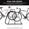 Garvee Commercial Floor Bike Rack Stand, Grid Bike Rack Ground, 10-Bike Capacity Dual Sided Bicycle Storage Stand Floor Parking Stand for Garages, Stores, Schools & Universities Power Coated Steel view 3