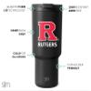 Simple Modern Officially Licensed Collegiate Rutgers Scarlet Knights 30 oz Tumbler with Flip Lid and Straws | Insulated Cup Stainless Steel | Gifts for Men Women | Trek Collection | Rutgers University view 2