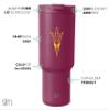 Simple Modern Officially Licensed Collegiate Arizona State Sun Devils 30 oz Tumbler with Flip Lid & Straws | Insulated Stainless Steel | Gift for Men Women | Trek Collection | Arizona State University view 2