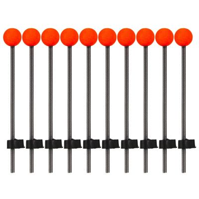 Argzm Fishing Spring Bobber Ice Fishing Equipment Fishing Accessories Tip Ups for Ice Fishing Portable Winter Fishing Rod Tip
