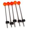 Argzm Fishing Spring Bobber Ice Fishing Equipment Fishing Accessories Tip Ups for Ice Fishing Portable Winter Fishing Rod Tip view 4