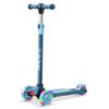 Dribbl 3-Wheel Kids Scooter - Lean-to-Steer Technology, Adjustable Height Handlebar, Wide Anti-Slip Deck, Scooter for Boys & Girls Ages 3+, Child Safety Approved, Support Riders Up to 165 lbs, Blue view 1