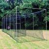 Jones Sports Batting Cage Frame Kit EZ UP & Down Baseball Softball Frame Kit (Long Poles Not Included) (10' x 10' x 40') view 2
