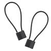 COOLHIYA 2pcs Steel Cable Locks Heavy-Duty Bike Lock with Keys for Helmets Luggage and More Multi-Functional Anti-Theft for Bikes Motorcycles and Outdoor Gear view 1
