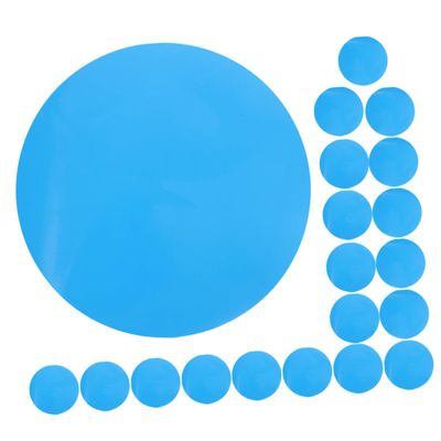BRIGHTFUFU 20pcs Inflatable Pool Repair Patches PVC Stickers for Swimming Kayaks Rafts Underwater Patch Kit Essential Inflatable Equipment Repair Tool