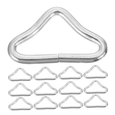 HONMEET 50pcs Trampoline Triangle Buckles Wear-Resistant Accessories for Boys and Girls Trampolines High Strength for Secure Mat Tightening and Safe Bouncing