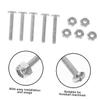 Totority 75pcs Foosball Table Fastener Fixing Screws Nuts for Enhanced Stability for Repair Replacement of Professional Foosball Table Parts view 4