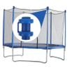 Parliky Trampoline Railing Top Cover Set 5pcs Plastic Pole Caps Trampoline Enclosure Tube Caps Safe for Boys and Girls view 2