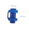 Parliky Trampoline Railing Top Cover Set 5pcs Plastic Pole Caps Trampoline Enclosure Tube Caps Safe for Boys and Girls view 3