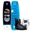 Hyperlite Sender Wakeboard Package, 144cm w/ Team OT Bindings, Sizes 10-14 view 1