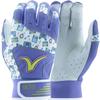 Victus MOG Adult Batting Gloves, Purple/NEON Green, AL view 1