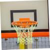 INOOMP Sturdy Basketball Net Replacement for for Schools and Training Fluorescent Design view 2