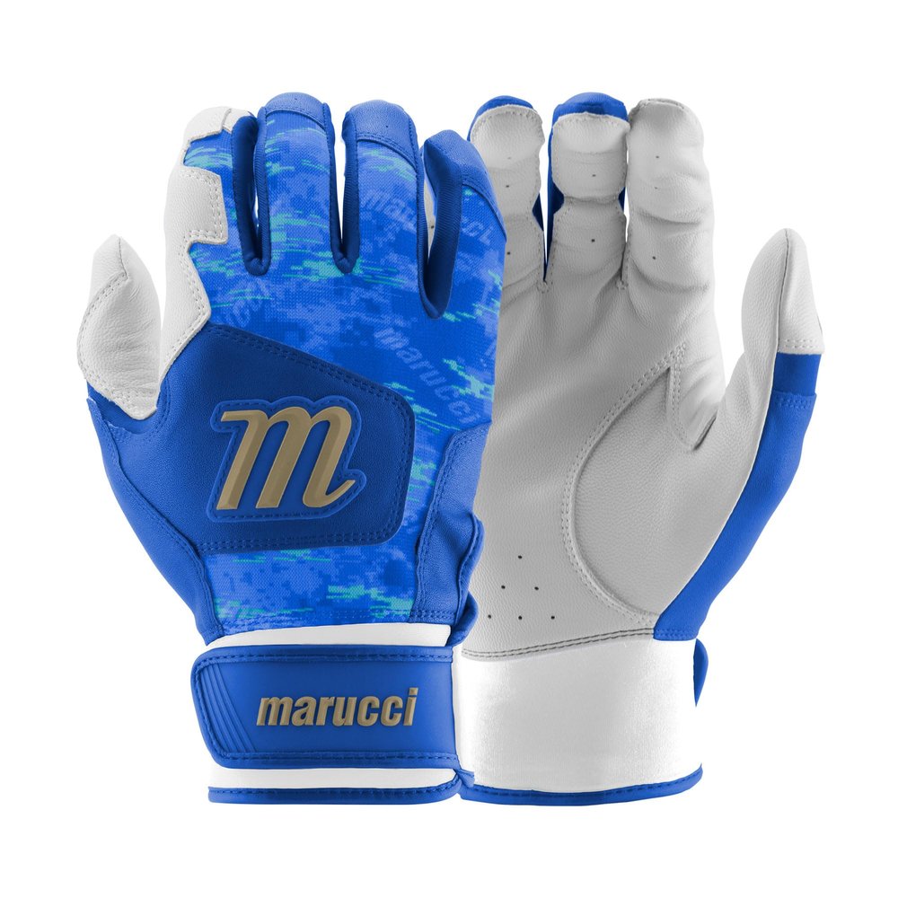 MARUCCI GXR Adult Batting Glove, Royal Blue, Adult Medium