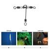 CORHAD 20pcs Fishing Rolling Swivels Fishing Hook Connectors for Freshwater Saltwater for and Bait Use view 3