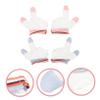 AOKWAWALIY 2 Pairs Anti-eating Gloves Thumb Guard Breathable Gloves for No Scratch Teething Mitten Mittens Stop Thumb Protector Hand Kit Nylon view 3