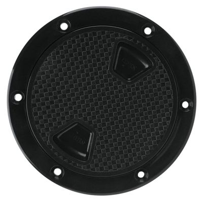 Parliky Boat Hole Cover Sturdy Abs Yacht Deck Hatch Kayak Hatch Protector Anti-Slip Marine Accessory